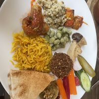 Plate  at Syrisch Eethuis Moushmoush in Arnhem