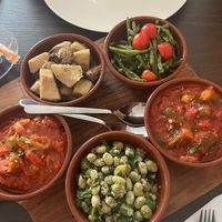 Vegan platter  at Syrisch Eethuis Moushmoush in Arnhem