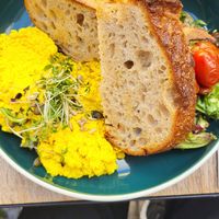 Scrambled Tofu at Venue in Prague