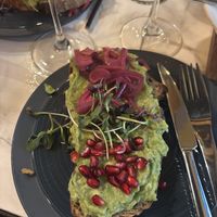 Avocado toastt  at Venue in Prague