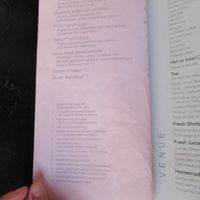 2018 Menu - Page 2 at Venue in Prague