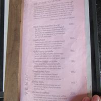 2018 Menu - Page 1 at Venue in Prague