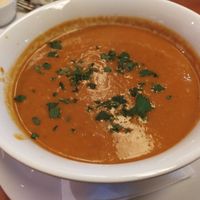 Tomato soup 🍲 🍅 at Wrenkh Restaurant in Vienna