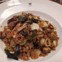 Kimchi grost 🍛 at Wrenkh Restaurant in Vienna