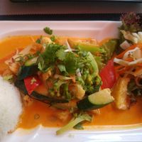 V1-A Red Curry with Tofu at Saigon Rice in Mainz