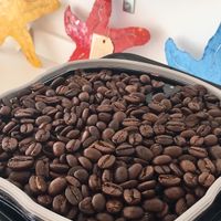 Organic fair trade coffee at Artisan Market in Twillingate
