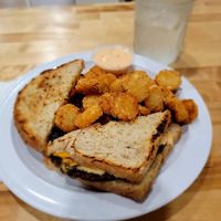 Patty melt at Rutabagas in Lincoln