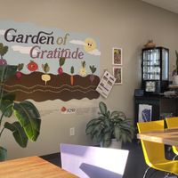 Inside Rudabagas and where you order/pick up food    at Rutabagas in Lincoln