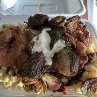 Monster Mac & Cheese  at Rutabagas in Lincoln