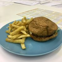 VEGAN
Not the best photo of my takeaway working late. at Burgers N Shakes in Welland