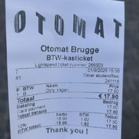 bill  at Otomat in Bruges