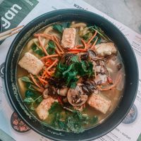 Vegan ramen #Veganuary at Wagamama - Bankside in London