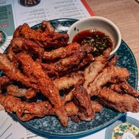 Vegan chicken bits #Veganuary at Wagamama - Bankside in London