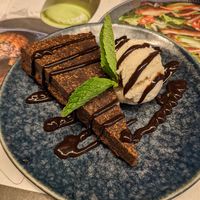Chocolate orange cake at Wagamama in Basingstoke
