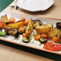 Parrillada de verduras at Tothora in Begur