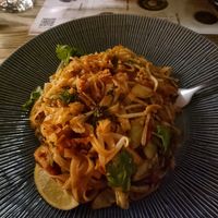 Vegan pad thai at Wagamama - New St in Birmingham