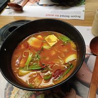 Tofu hotpot at Wagamama - New St in Birmingham