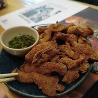 Crispy chilli mushrooms at Wagamama - New St in Birmingham