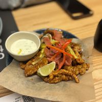 Chikn firecracker  at Wagamama in Bridgend