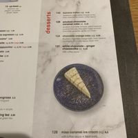 Dessert Menu at Wagamama in Bury St Edmunds