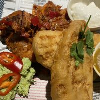 Veganuary special - fish and chips!  #Veganuary at Wagamama in North West London