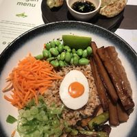 Gyozas at Wagamama in North West London
