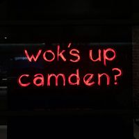 ! at Wagamama in North West London