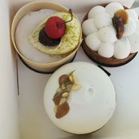 Our three different pieces at Oh Faon in Marseille