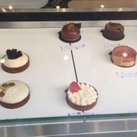 Selection of pastries at Oh Faon in Marseille