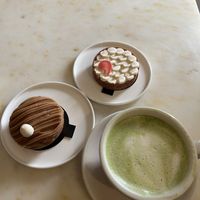 The marron tart was extraordinary ! Really impressive… just to be correct: both of the tarts are quite on another level!  at Oh Faon in Marseille