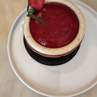 Raspberry tarte at Oh Faon in Marseille