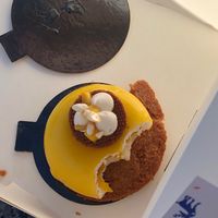 mango pastry, the flavors reminded me a lot of mango sticky rice  at Oh Faon in Marseille