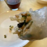 Dim sum  at Chi Lin Vegetarian in Kowloon