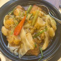 Cabbage tofu soup  at Chi Lin Vegetarian in Kowloon