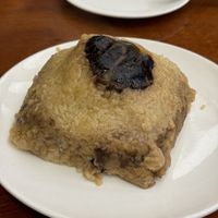 Chestnut rice dumplinggs  at Chi Lin Vegetarian in Kowloon