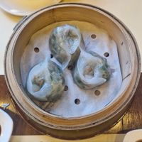 Steamed Enoki Mushroom & Vegetable Dumplings at Chi Lin Vegetarian in Kowloon