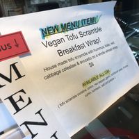 New to menu at Ula Cafe in Jamaica Plain