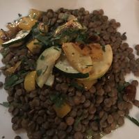 Main course  at Ten Tables in Jamaica Plain