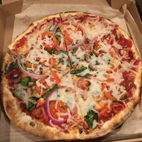 Wow so yummy i restrained myself with the toppings this time at Mod Pizza in Willow Grove