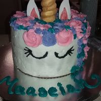 Custom unicorn cake at Basima's Sweet Treats in Bowie
