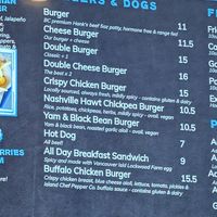 Menu at Big Wheel Burger - Cook St Village in Victoria