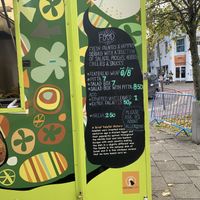 Great menu  at Fal Falafel in Falmouth