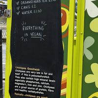 Drinks menu  at Fal Falafel in Falmouth