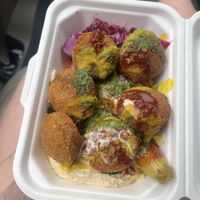   at Fal Falafel in Falmouth