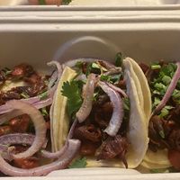 Hibiscus 🌺 tacos 🌮  at House of Mexica in Reno
