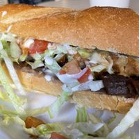 Torta (foot long) pic was only half. Don’t sleep on this. I had it with half asada and half pastor. It would go back for that awesome bread they used, it was soft and toasted top at House of Mexica in Reno