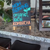 Organic local kombucha probably Folk Brewing at House of Mexica in Reno