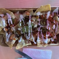 Nachos with pastor - so good!   at House of Mexica in Reno