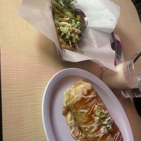 Nopalli sopas, horchata, pastor chimichanga   at House of Mexica in Reno
