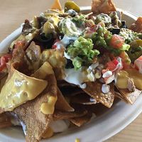Carne Asada Nachos with Avocado  at House of Mexica in Reno